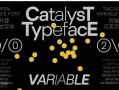 [ Catalyst ] 开源免费商用可变英文字体